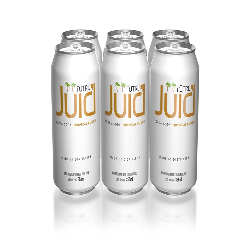 NUTRL JUIC'D TROPICAL PUNCH 6X355ML CAN
